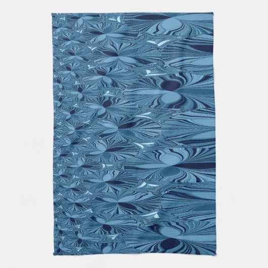 Eine Mischung aus Blau Geschirrtuch (Vertikal)