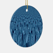 Eine Mischung aus Blau Keramik Ornament (Rechts)