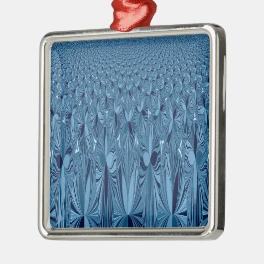 Eine Mischung aus Blau Ornament Aus Metall (Links)