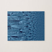 Eine Mischung aus Blau Puzzle (Horizontal)