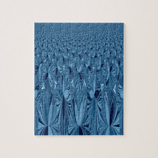 Eine Mischung aus Blau Puzzle (Vertikal)