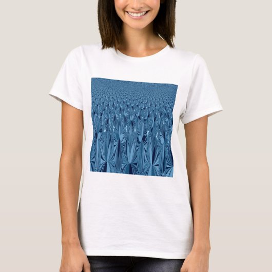 Eine Mischung aus Blau T-Shirt (Vorderseite)