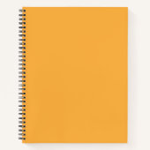 Eine Mischung aus Gelb- und Orangetönen verleiht d Notizblock (Vorderseite)