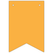 Eine Mischung aus Gelb- und Orangetönen verleiht d Wimpelkette (Erste Fahne)