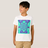 Eine Mischung aus Kaleidoskop und Mandala Art! T-Shirt (Vorne ganz)