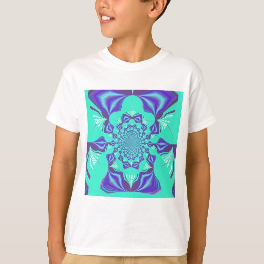 Eine Mischung aus Kaleidoskop und Mandala Art! T-Shirt (Vorderseite)