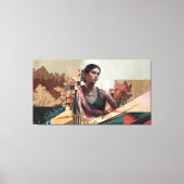 Eine Mischung aus Tradition und Moderne Leinwanddruck (Vorderseite)