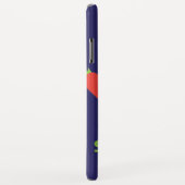 Eine mit Augen Alien Kinder individuelle Name oran Case-Mate iPhone Hülle (Hinten/Rechts)