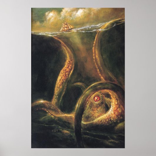 Eine Mit Augen Hölle auf dem Meer Poster (Vorne)