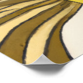 Eine mit Augen Lemon-Oberfläche | AI Art Poster (Ecke)