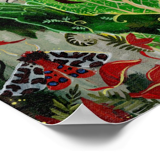 Eine mit den Bäumen Dryad Poster (Ecke)