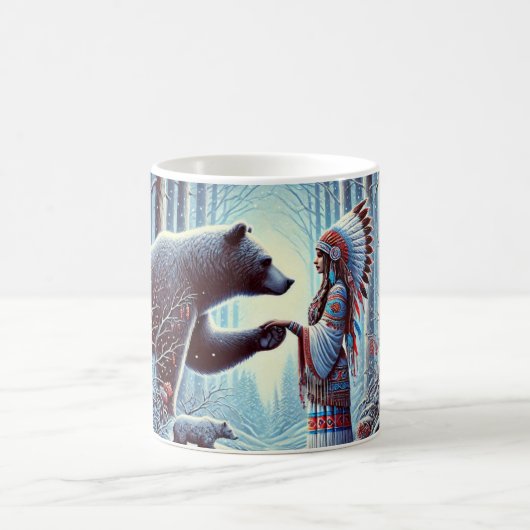 Eine mit der Natur. Kaffeetasse (Mittel)