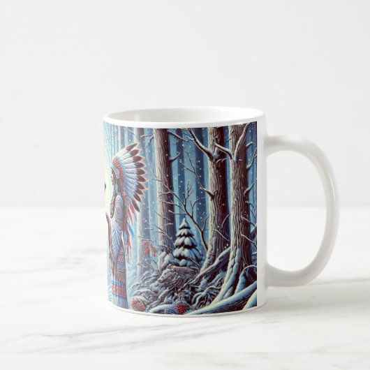 Eine mit der Natur. Kaffeetasse (Rechts)