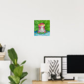 Eine mit der Natur Poster (Heimbüro)