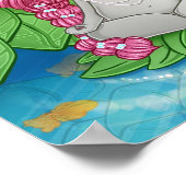 Eine mit der Natur Poster (Ecke)