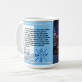 Eine mit der Wolf Quote-Tasse Kaffeetasse (Vorderseite Links)