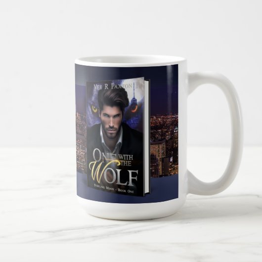 Eine mit der Wolf Quote-Tasse Kaffeetasse (Rechts)