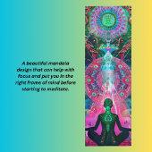 Eine mit Universum und Mandala Yogamatte