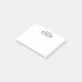 Eine Mitteilung der Schulkrankenversicherung & Nam Post-it Klebezettel (angewinkelt)