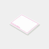 eine Mitteilung Post-it Klebezettel (angewinkelt)