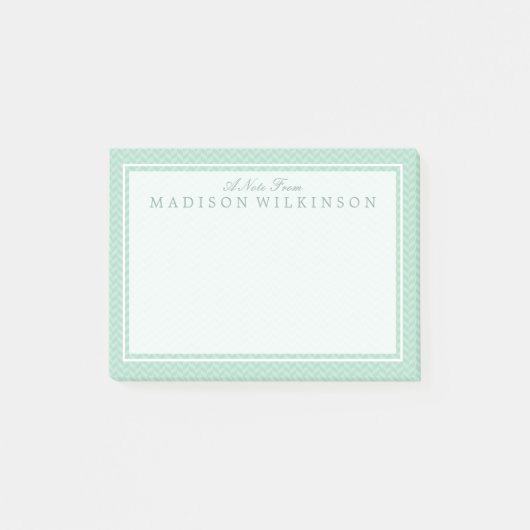 eine Mitteilung Post-it Klebezettel (Vorderseite)