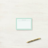 eine Mitteilung Post-it Klebezettel (Auf Schreibtisch)