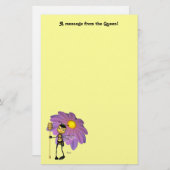 "Eine Mitteilung vom Königin-" - Briefpapier (Vorne/Hinten)