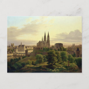 Eine mittelalterliche Stadt 1830, 1830 Postkarte