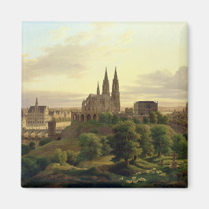 Eine mittelalterliche Stadt im Jahre 1830, 1830 Magnet