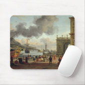 Eine Mittelmeerhafen-Szene Mousepad (Mit Mouse)