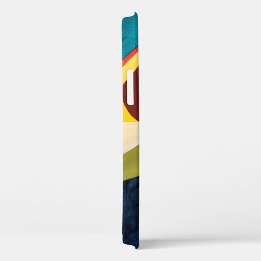 Eine moderne Abstrakte Aquarellmalerei. Case-Mate iPhone Hülle (Rückseite / Rechts)