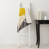 Eine moderne Abstrakte Aquarellmalerei. Sherpadecke (Beispiel)