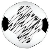 Eine moderne Abstrakte Bauweise Fußball (Gedreht)