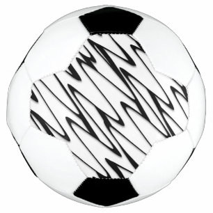 Eine moderne Abstrakte Bauweise Fußball