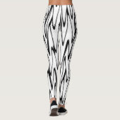 Eine moderne Abstrakte Bauweise Leggings (Rückseite)