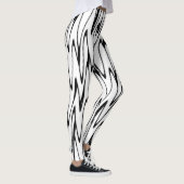 Eine moderne Abstrakte Bauweise Leggings (Rechts)