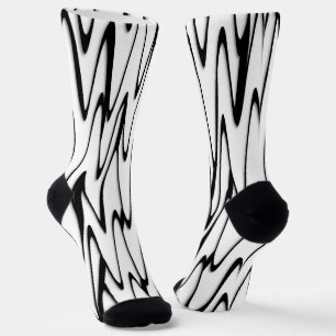 Eine moderne Abstrakte Bauweise Socken
