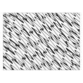 Eine moderne Abstrakte Bauweise Tischdecke (Vorderseite (Horizontal))