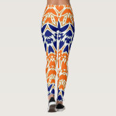 Eine moderne, farbenfrohe Leggings "Ratti_Creative (Rückseite)