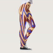 Eine moderne, farbenfrohe "Ratti_Creative_Arts" Leggings (Rechts)
