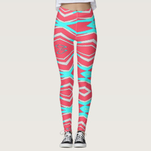 Eine moderne mehrfarbige abstrakte "Ratti_Creative Leggings