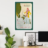 Eine moderne Schäferin Poster (Heimbüro)