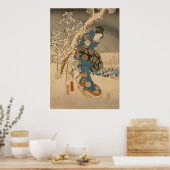 Eine moderne Version der Geschichte von Genji im S Poster (Küche)