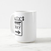 Eine Möglichkeit, die Tasse des Kaffees individuel (Vorderseite Links)