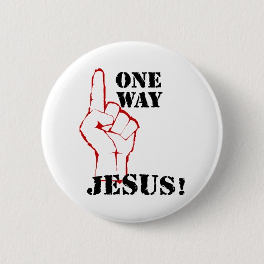 Eine Möglichkeit Jesus Button (Vorderseite)