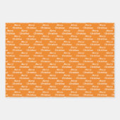 Eine Möhre für den Weihnachtsmann Geschenkpapier Set (Vorderseite 2)