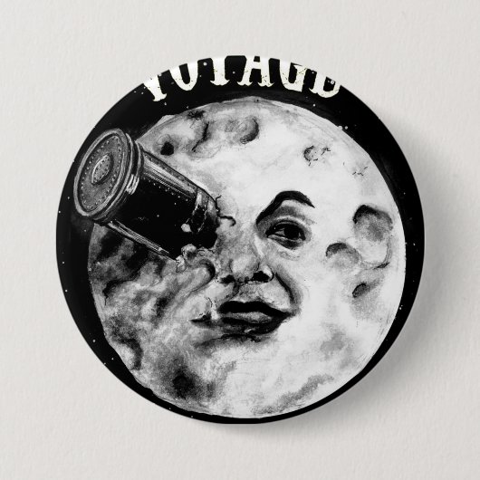 Eine Mondfahrt (Le Voyage Dans La Lune) Button (Vorderseite)