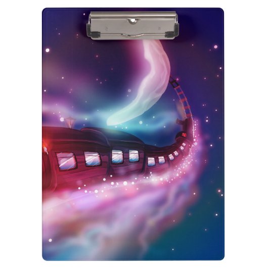 Eine Mondreise Klemmbrett (Vorderseite)