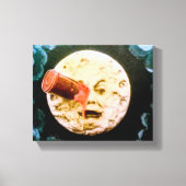 Eine Mondreise Leinwanddruck (Vorderseite)