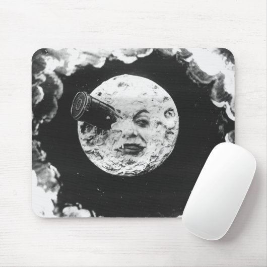 Eine Mondreise Mousepad (Mit Mouse)